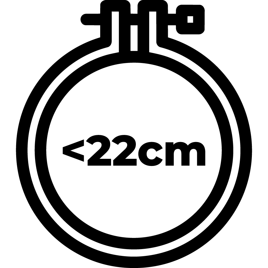 Stick Mittel bis 22cm