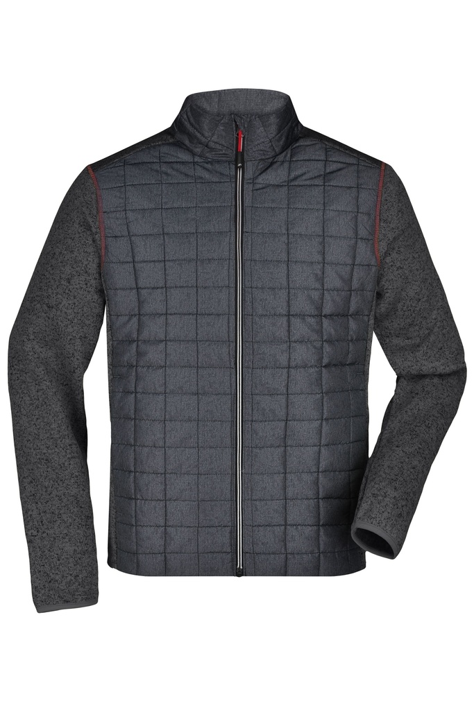Daiber Men's Knitted Hybrid Jacket JN742