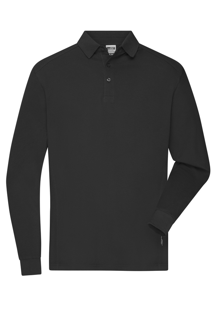 Daiber Men's Workwear-Long-Sleeved Polo   OCS Blended JN1842