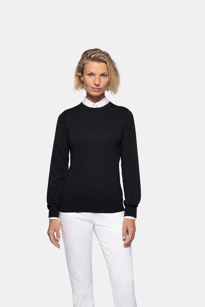 HAKRO Damen Pullover Merino-Wolle 0146