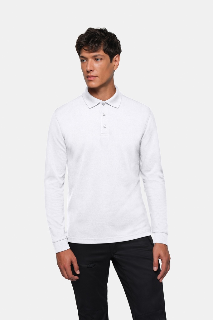 HAKRO Longsleeve-Poloshirt MIKRALINAR® 0815