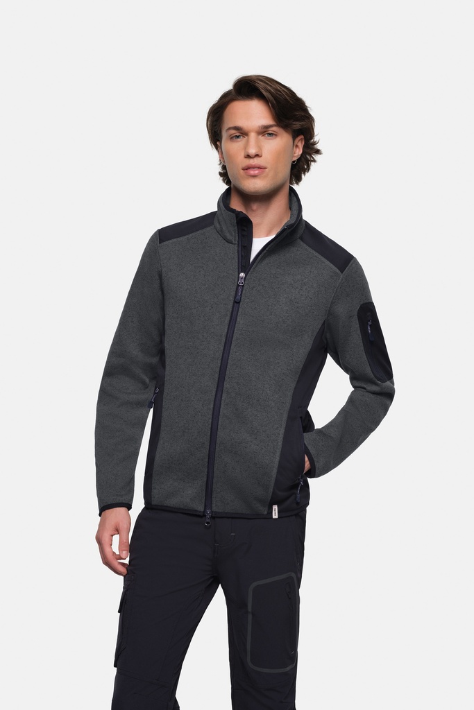 HAKRO Strickfleecejacke 0836