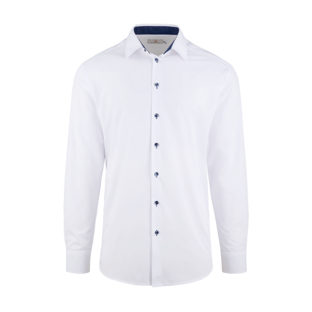 Weitblick BUSINESS&CASUAL Hemd 1/1, kontrast, Herren