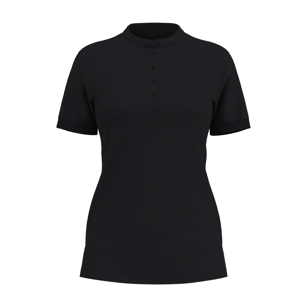 Weitblick CONCEPT Stehkragen-Poloshirt 1/2, Damen