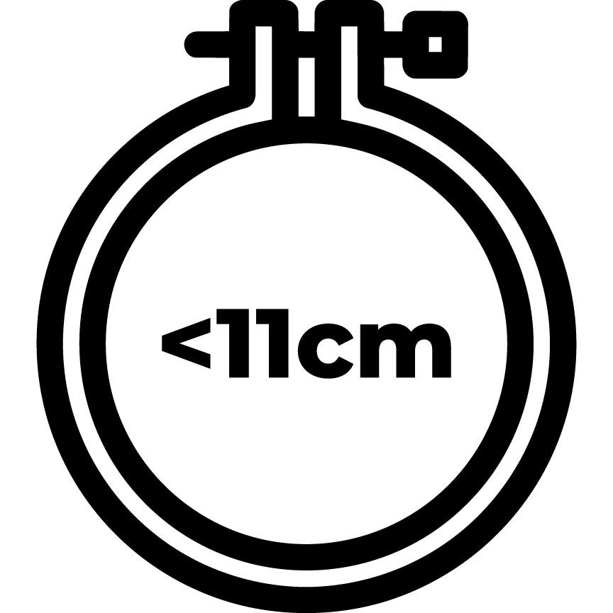 Stickdatei klein - bis 11cm